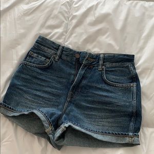 All Saints denim shorts